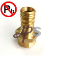 NSF free lead brass pex coupling for water